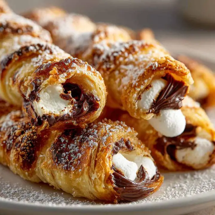 S'mores Puff Pastry Twists